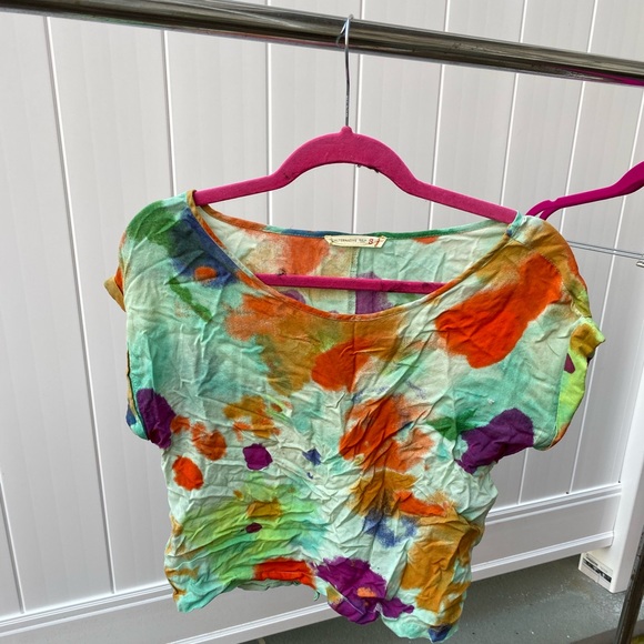 Colorful Artsy T Shirt - Picture 1 of 2